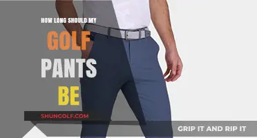 Perfect Golf Pants Length: Style, Comfort, and Performance on the Course