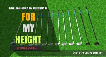 Finding the Perfect Golf Shaft Length for Your Height
