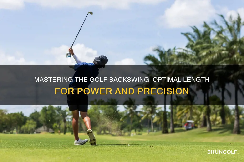 how long should the backswing be in golf