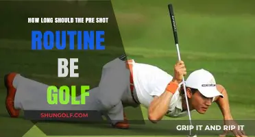 Mastering the Tee Box: Optimal Pre-Shot Routine Duration in Golf