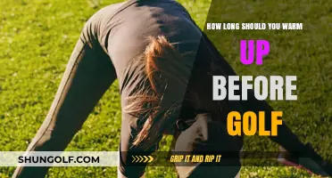 Master Your Golf Warm-Up: Optimal Time for Peak Performance