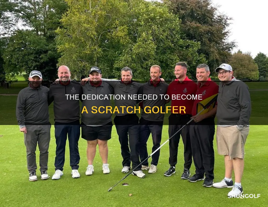 how long to become scratch golfer