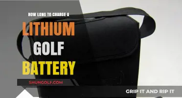 Optimal Charging Time for Lithium Golf Cart Batteries: A Comprehensive Guide