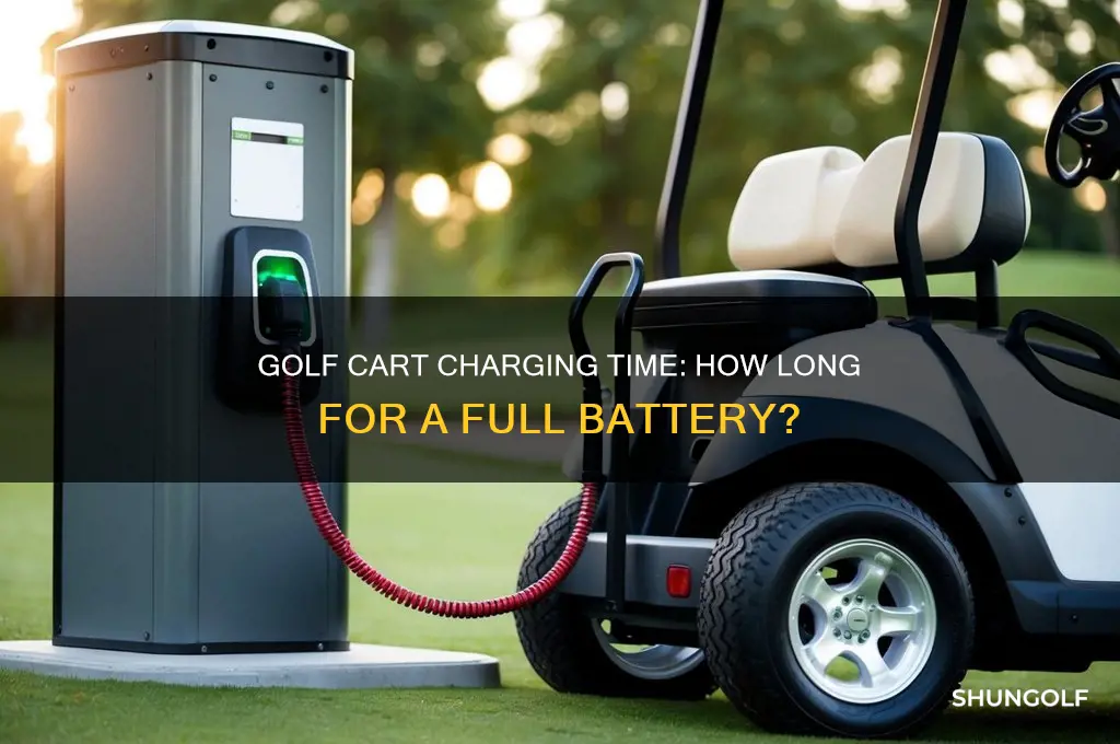 how long to fully charge a golf cart