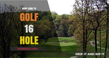 Mastering the 16-Hole Golf Course: Average Time and Tips