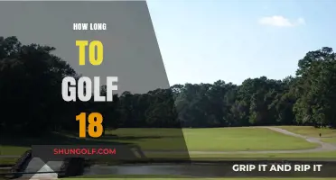 Golfing 18 Holes: How Much Time Do You Need?