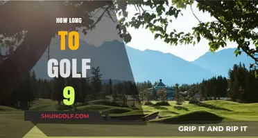 Golfing Nine Holes: How Long Does It Take?