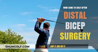 Returning to Golf Post-Distal Bicep Surgery: Recovery Timeline and Tips