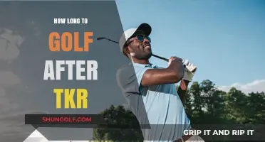 Golfing After TKR: How Long Before You're Back on the Course?