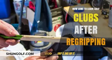 Optimal Drying Time: How Long to Leave Golf Clubs After Regripping