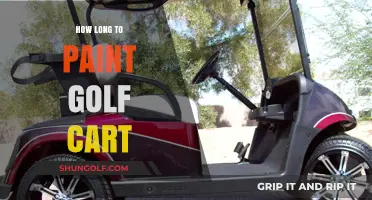 Painting Your Golf Cart: Timeframe and Tips for a Perfect Finish