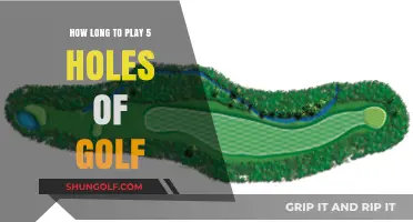 Quick Golf Rounds: Time Needed to Play 5 Holes Explained