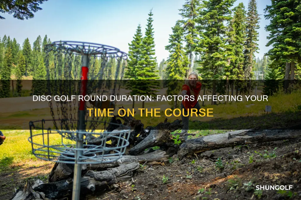 how long to play a round of disc golf