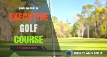 Mastering Executive Golf: Optimal Playtime for a Quick Round