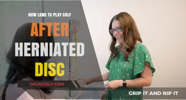 Returning to Golf Post-Herniated Disc: Safe Recovery Timeline and Tips