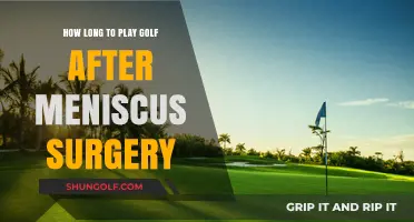 Golf Recovery Timeline: Returning to the Course After Meniscus Surgery