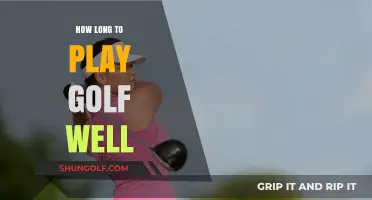 Mastering the Greens: Time Commitment to Excel at Golf