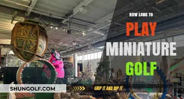 Miniature Golf Duration: How Long Should Your Game Last?
