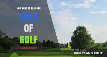 Mastering the Pace: Average Time to Play One Golf Hole
