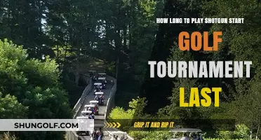 Shotgun Start Golf Tournament Duration: Planning Your Perfect Round