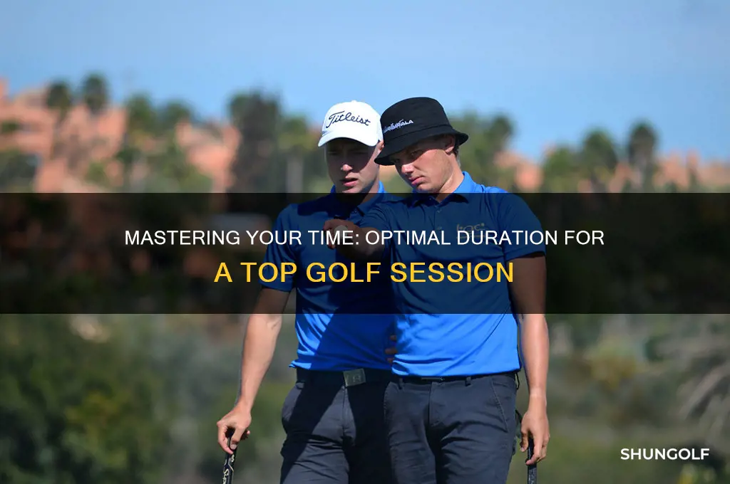 how long to play top golf