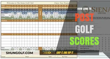 Golf Scores: Posting Time and Its Impact