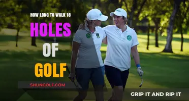 Walking 18 Holes: Time Estimates and Tips for Golfers