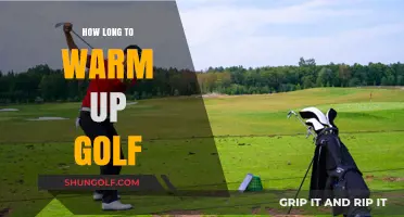 Golf Warm-up Sessions: How Long Should They Be?