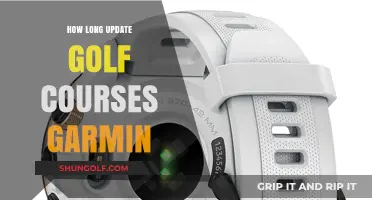 How Long Does It Take to Update Golf Courses on Garmin?