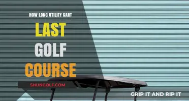 Durability of Utility Carts on Golf Courses: Lifespan and Maintenance Tips