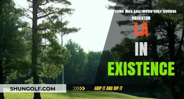 Eastwood Golf Course Haughton LA: A Timeline of Its Existence