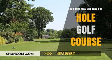 Side Lake's 18-Hole Golf Course History: Duration and Legacy