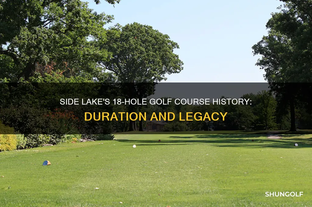 how long was side lake a 18 hole golf course