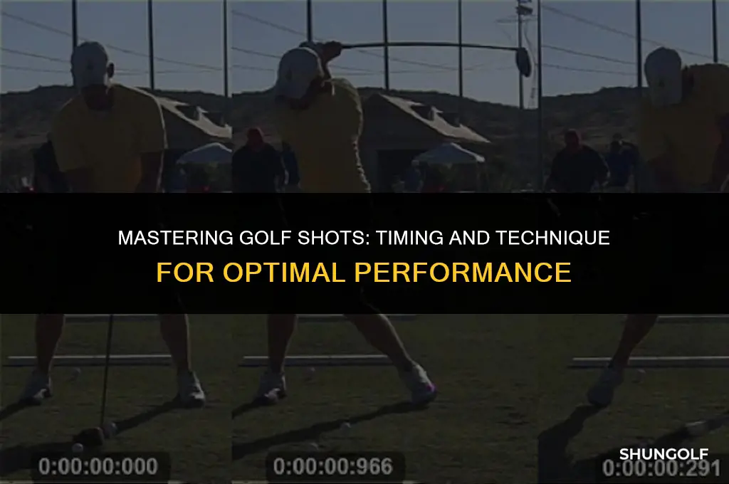 how long we should take to take golf shots