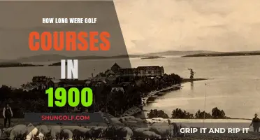 Exploring the Length of Golf Courses in the Early 1900s