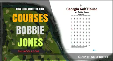 Exploring the Length of Golf Courses Designed by Bobbie Jones