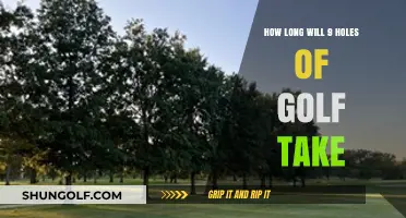 Average Time to Play 9 Holes of Golf: What to Expect