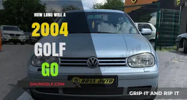 2004 Golf Longevity: How Many Miles Can It Last?