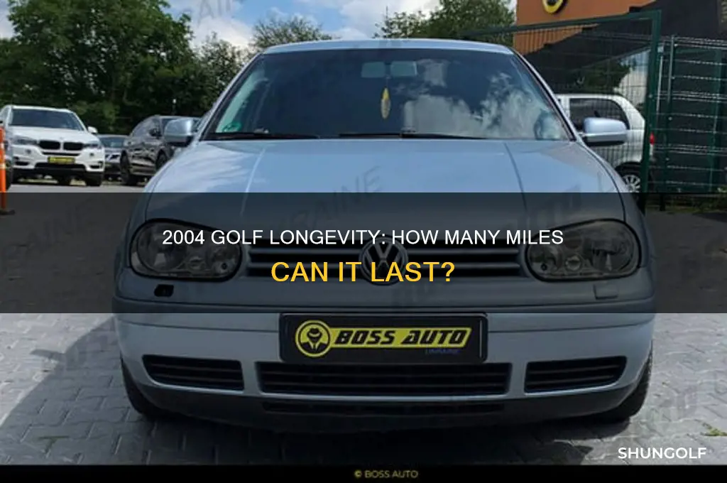 how long will a 2004 golf go