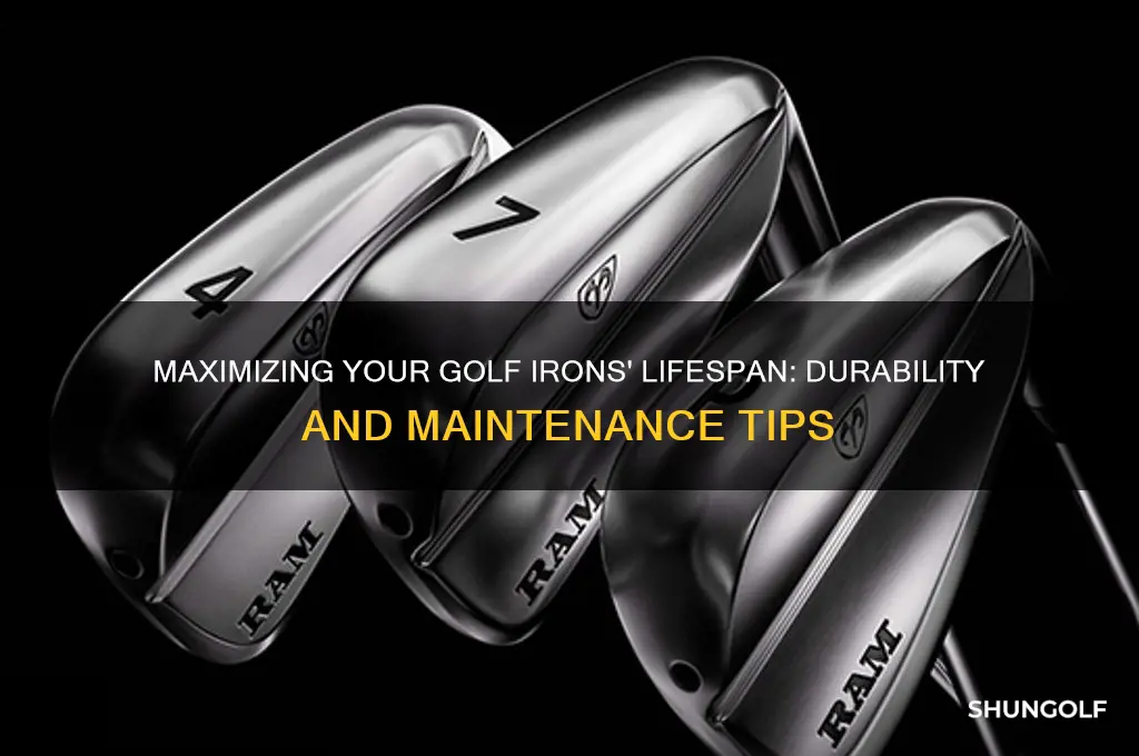 how long will a set of golf irons last
