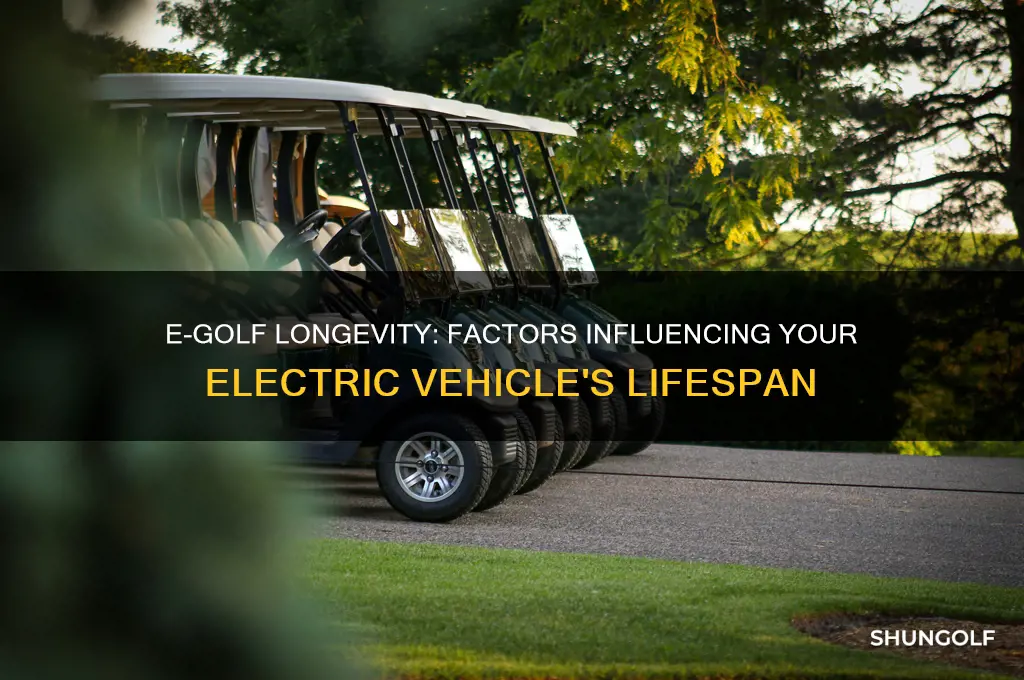 how long will an e-golf last