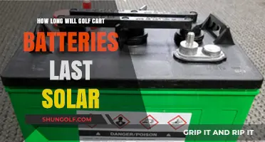 Solar-Powered Golf Cart Batteries: Lifespan and Longevity Explained