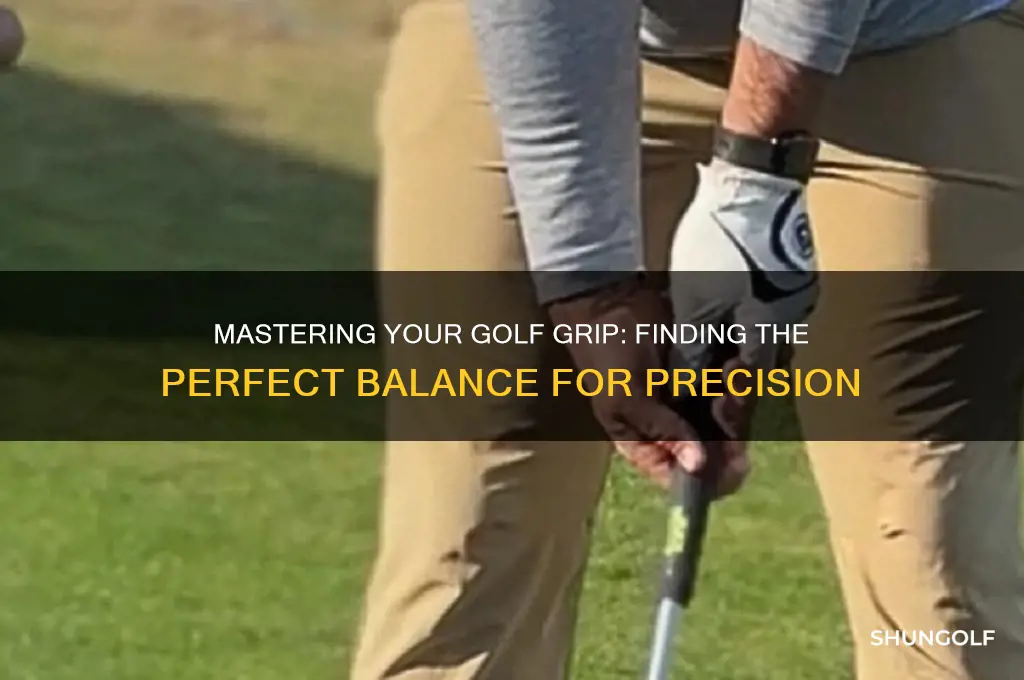 how loose should you grip a golf club