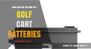 Optimal Voltage Range for 36V Golf Cart Batteries: How Low Can You Go?