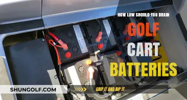 Optimal Golf Cart Battery Drainage: How Low Should You Go?