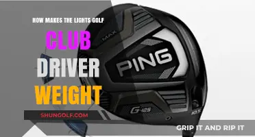How Golf Club Driver Weight Influences Performance and Swing Dynamics
