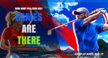 Exploring the Total Number of PGA Tour Golf Games Played Annually