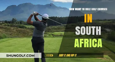 Exploring South Africa's Golf Scene: Counting Its 18-Hole Courses