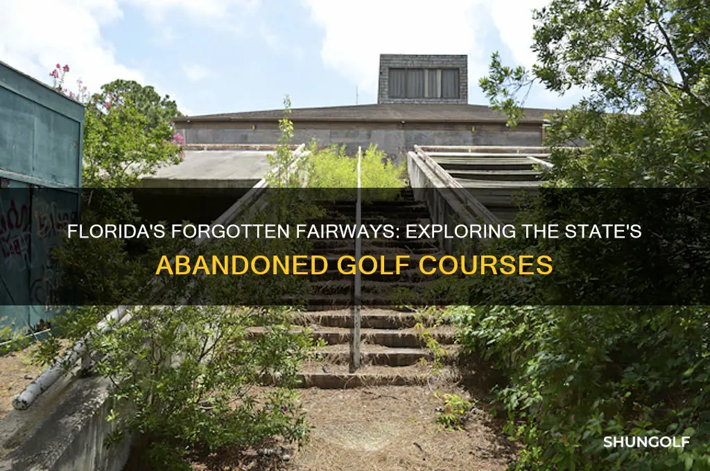 how many abandoned golf courses in florida