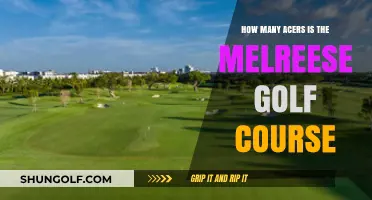 Exploring the Size: How Many Acres is Melreese Golf Course?